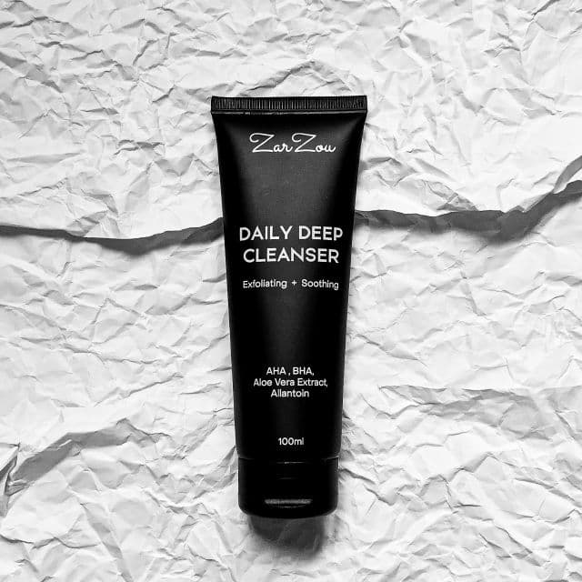 ZarZou Beauty Daily Deep Cleanser review photo by skinwithbes