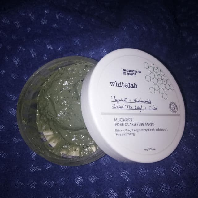 whitelab Mugwort Pore Clarifying Mask review photo by Skylin