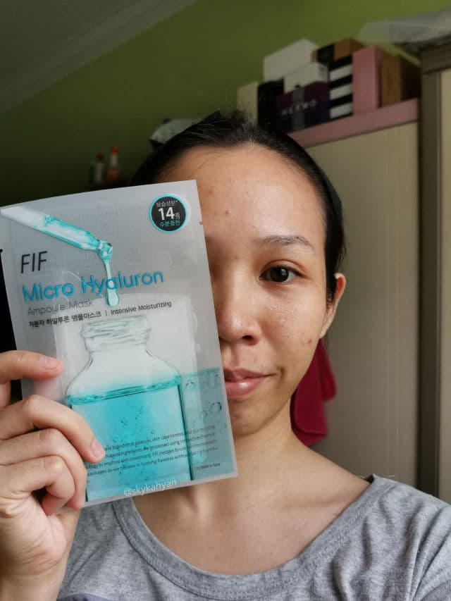 Faith in Face Micro Hyaluron Ampoule Mask review photo by skykahyan