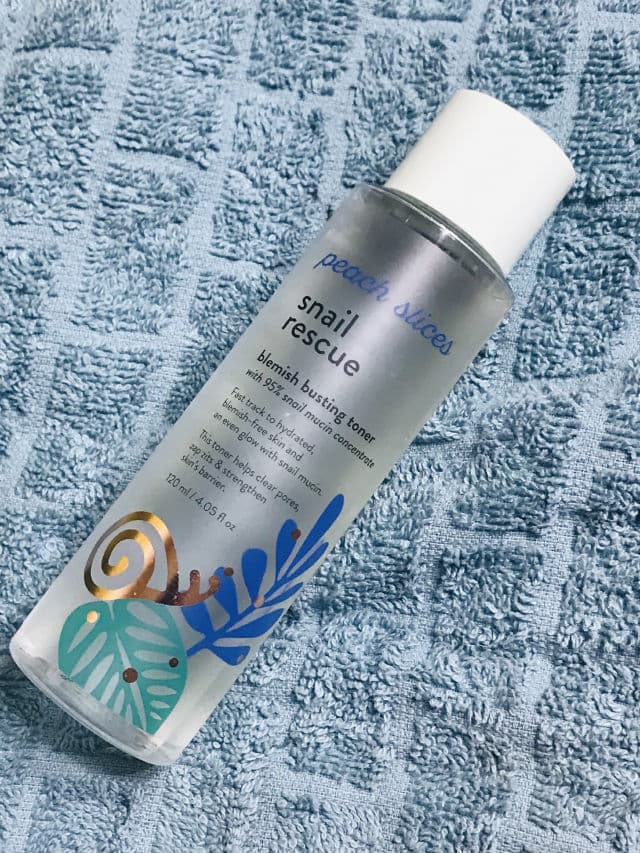 Peach Slices Snail Rescue Blemish Busting Toner review photo by sleepyangelina