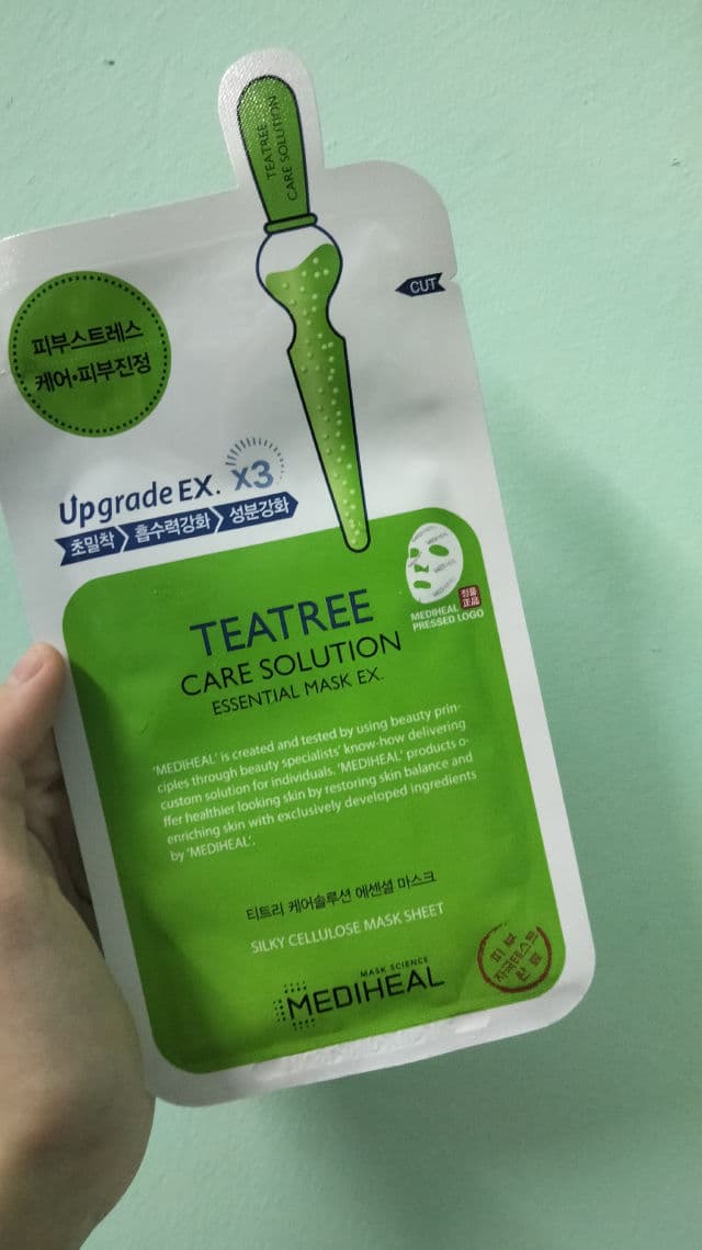 MEDIHEAL Tea Tree Care Solution Essential Mask EX 1sheet review photo by sllee04