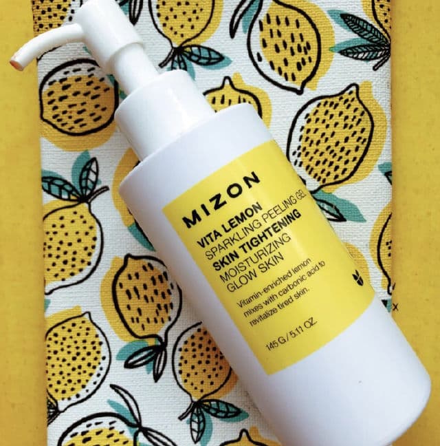 Mizon Vita Lemon Sparkling Peeling Gel review photo by sofiyaalev