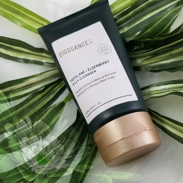 Biossance Squalane + Elderberry Jelly Cleanser review photo by sonikaraj