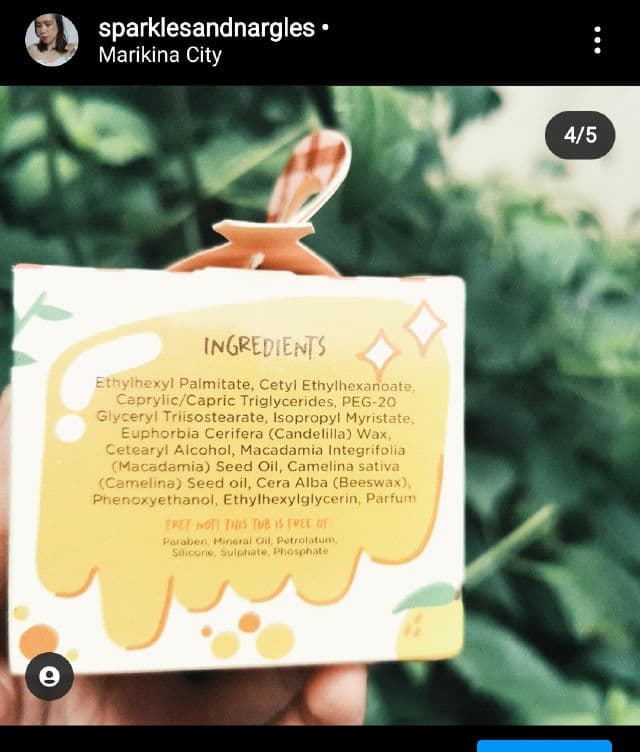 Skinpotions Melt Away Marmalade review photo by sparklesandnargles