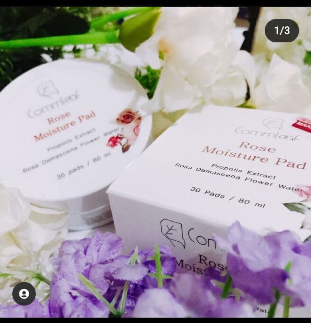 Commleaf Rose Moisture Pads review photo by sparklesandnargles