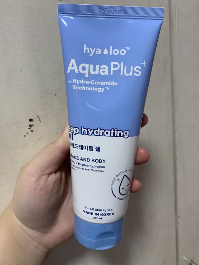 Hyaloo Aqua Plus Deep Hydrating Gel review photo by sploot
