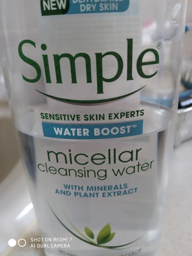 Simple Water Boost Micellar Water review photo by spruce