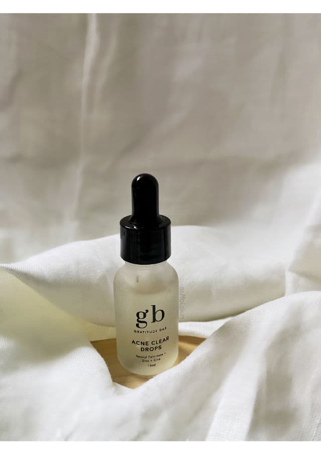Gratitude Bar Acne Clear Drops review photo by ssffolskin