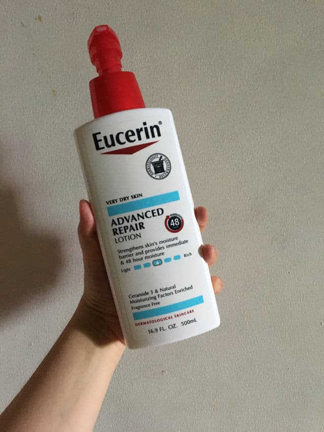 Eucerin Advanced Repair Lotion review photo by stacie