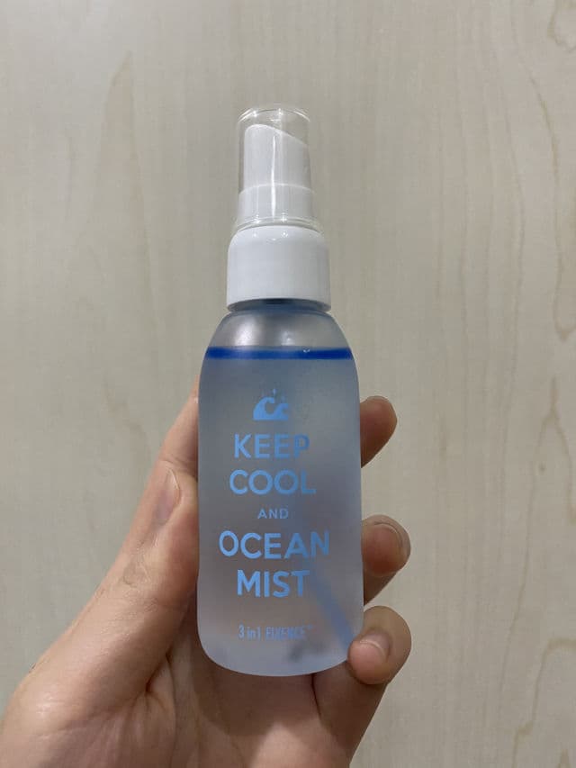 Keep Cool Ocean Fixence Mist review photo by stellamarselie
