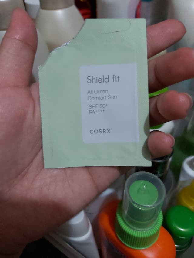 COSRX Shield Fit Green Comfort Sun SPF50+ PA++++ review photo by sumbellissima