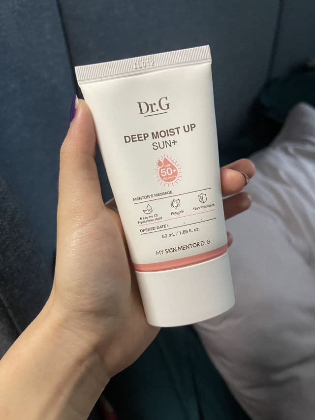 DR.G Deep Moist Up Sun review photo by summerdays