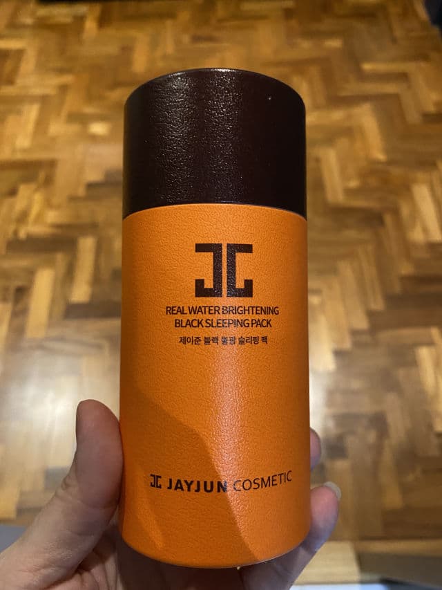Jayjun Real Water Brightening Black Sleeping Pack review photo by summersong