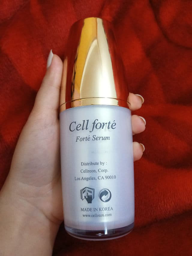 Cell Forte Serum  review photo by sunflower2550