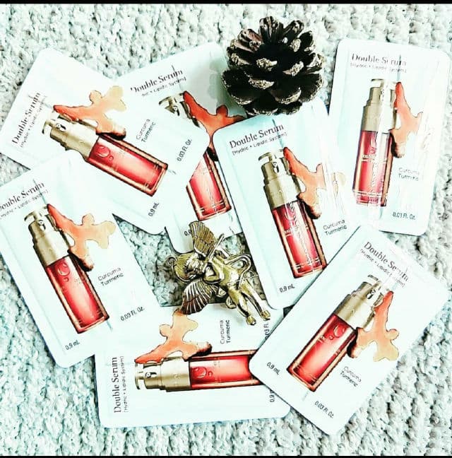 Clarins Double Serum review photo by Swati
