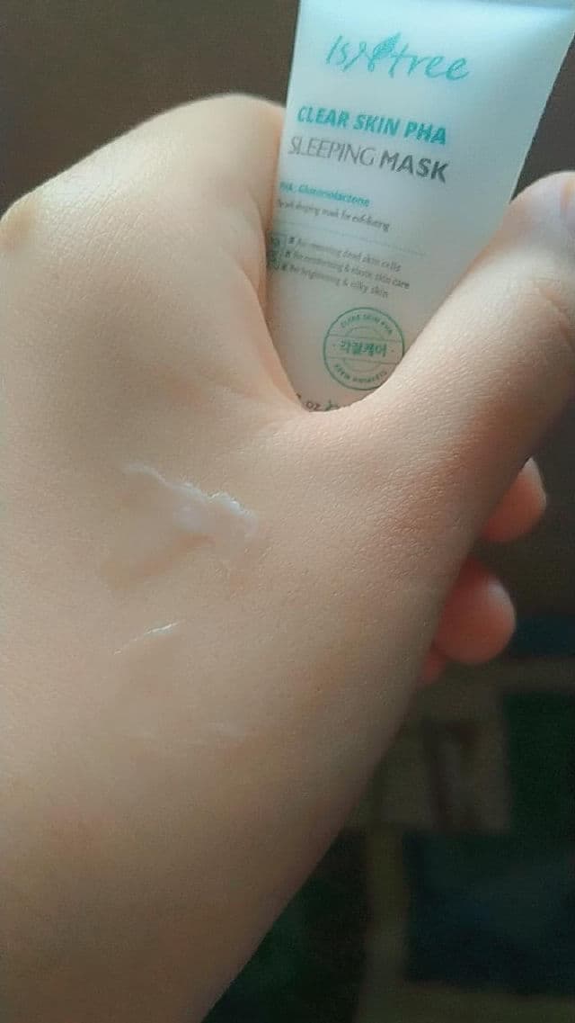 ISNTREE Clear Skin PHA Sleeping Mask review photo by sweetie