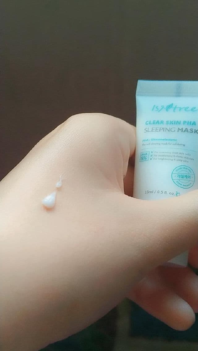 ISNTREE Clear Skin PHA Sleeping Mask review photo by sweetie
