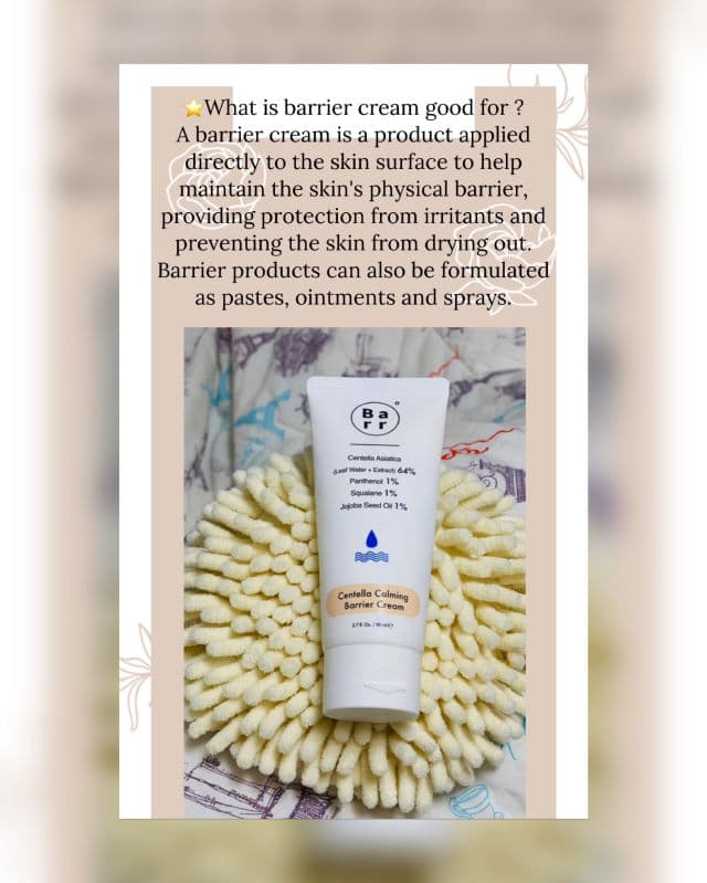 Centella Calming Barrier Cream product review