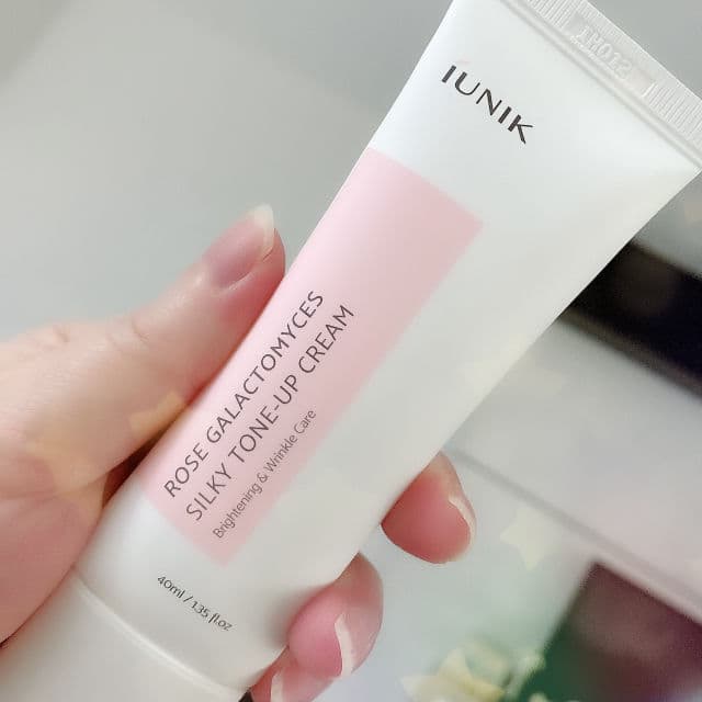 Iunik Rose Galactomyces Silky Tone Up Cream review photo by freshmochiskin