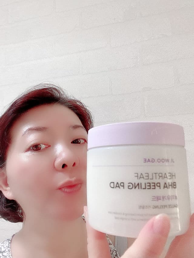 CELIMAX Jiwoogae Heartleaf BHA Peeling Pad review photo by freshmochiskin