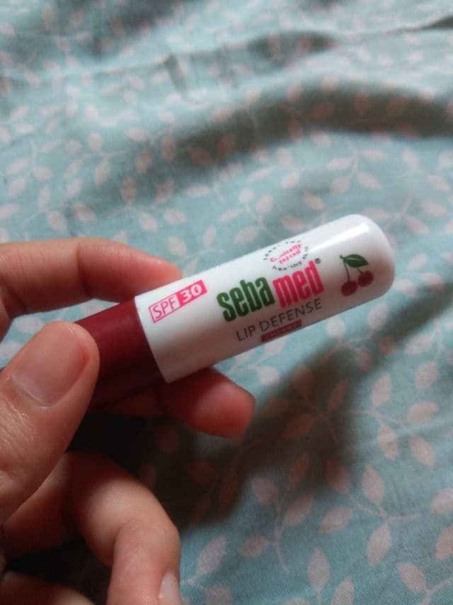 Sebamed Lip Defense Cherry SPF review photo by taranajmi