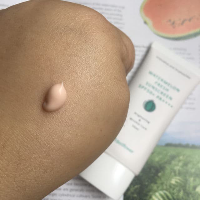Bellflower Watermelon Fresh Sunscreen SPF50+/PA++++ review photo by teachew