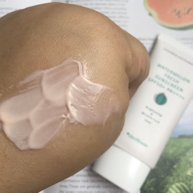Bellflower Watermelon Fresh Sunscreen SPF50+/PA++++ review photo by teachew