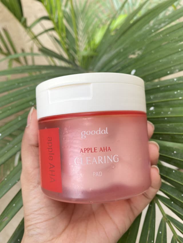 GOODAL Apple AHA Clearing Pad review photo by Tee17