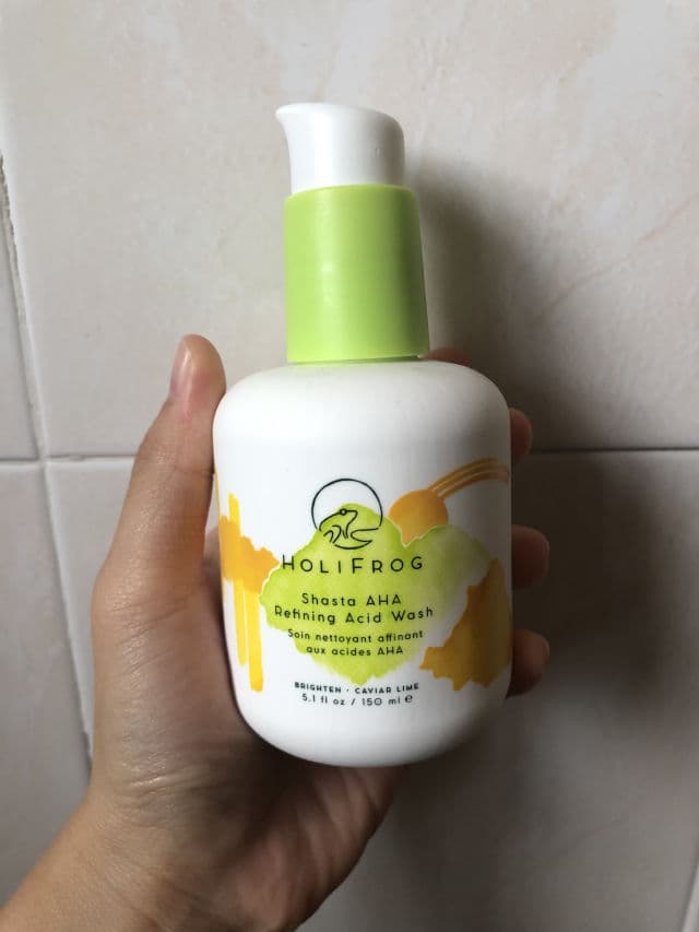 Holifrog Shasta AHA Refining Acid Wash review photo by tehpengwen