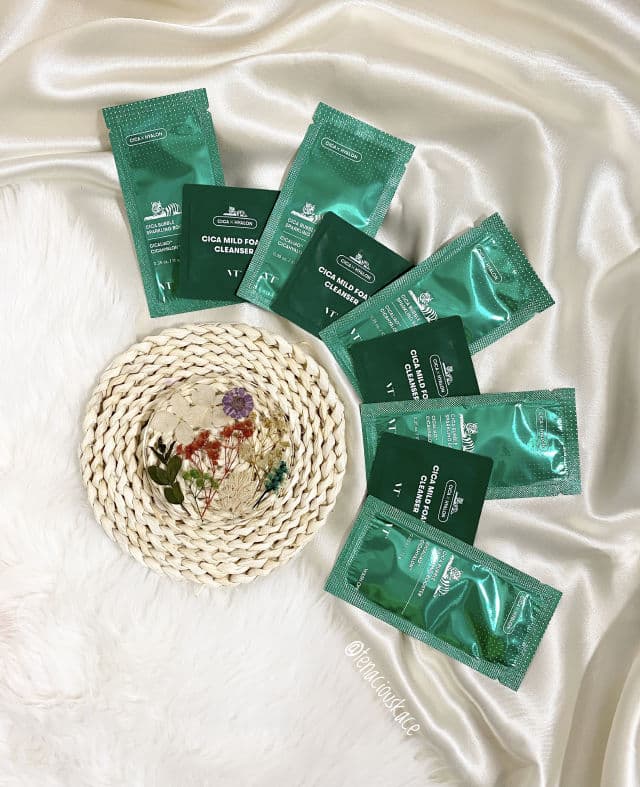VT COSMETICS Cica Mild Foam Cleanser review photo by tenaciouskace