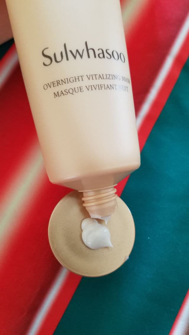 Sulwhasoo Overnight Vitalizing Mask review photo by testrite