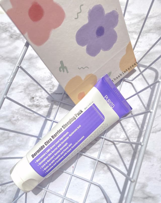 PURITO Dermide Cica Barrier Sleeping Pack review photo by missedvivian