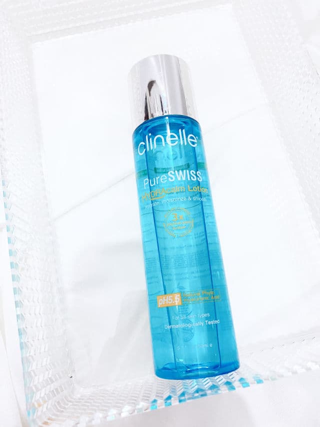 Clinelle Pure Swiss Hydra Calm Lotion review photo by missedvivian