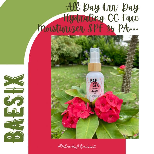 Baesix All Day Err’ Day - Face Moisturizer SPF 35 PA+++ review photo by theartofskincarett