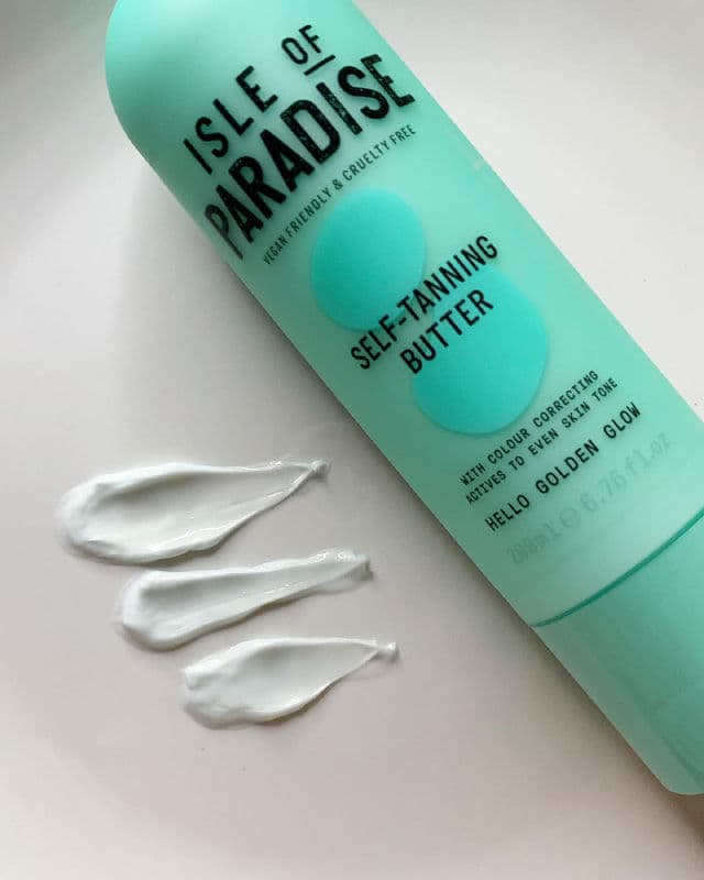 Isle of Paradise Self-Tanning Body Butter review photo by thebeautybops