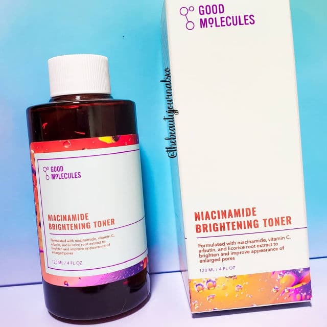 Good Molecules Niacinamide Brightening Toner review photo by thebeautyjournalsxo