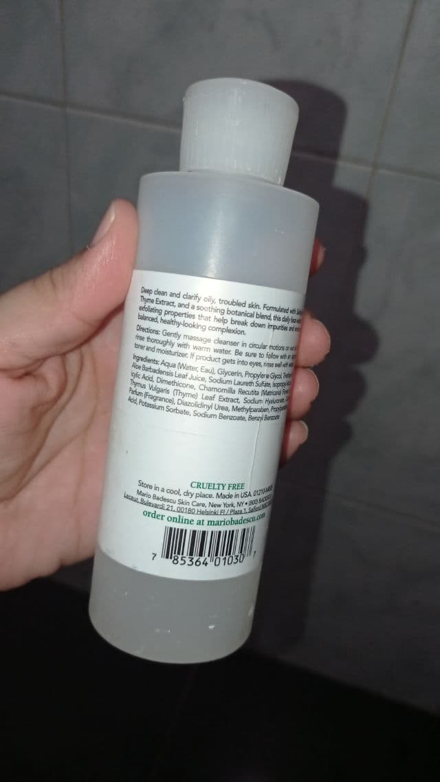 Mario Badescu Acne Facial Cleanser review photo by theskinnation