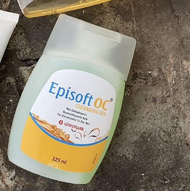 Glenmark Episoft OC Cleansing Gel review photo by Juhikundal
