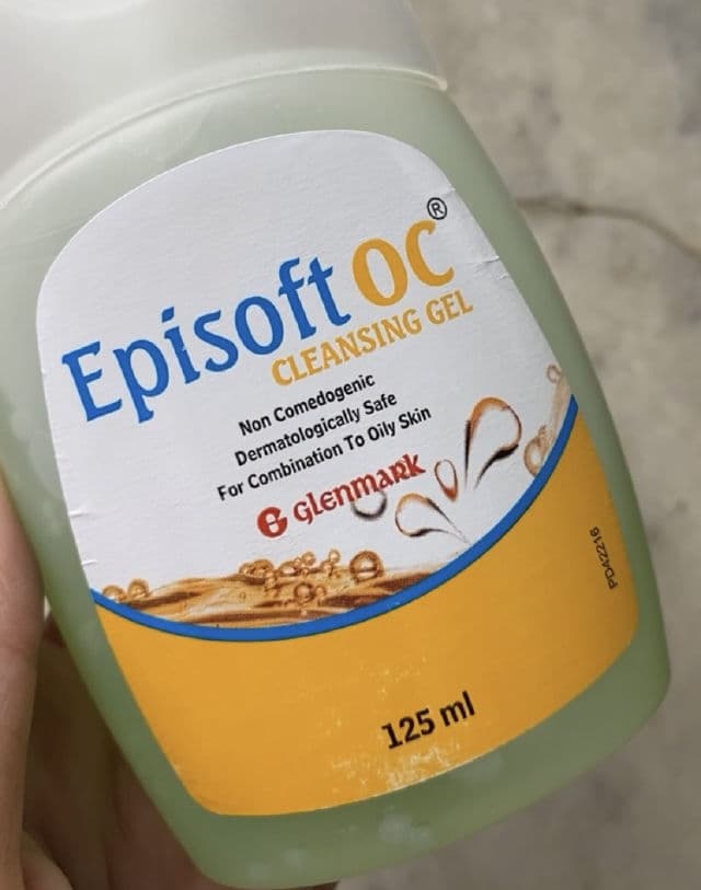 Glenmark Episoft OC Cleansing Gel review photo by Juhikundal