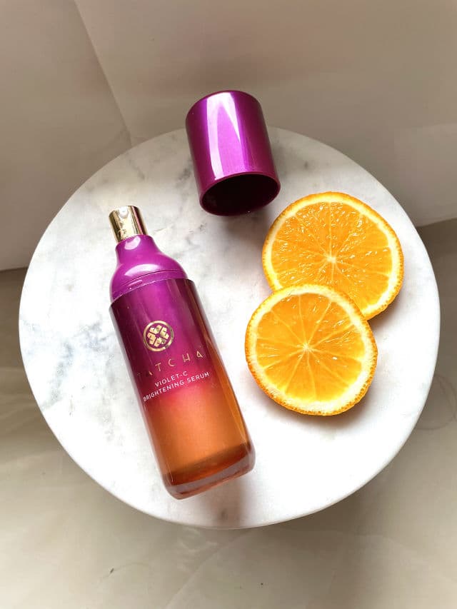 Tatcha Violet-C Brightening Serum 20% Vitamin C + 10% AHA review photo by theskinyoga