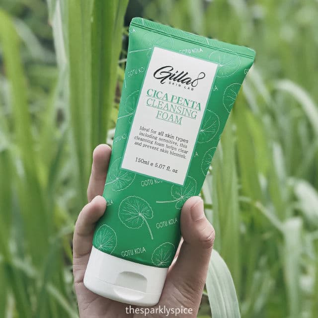 Gilla8 Cica Penta Cleansing Foam review photo by thesparklyspice