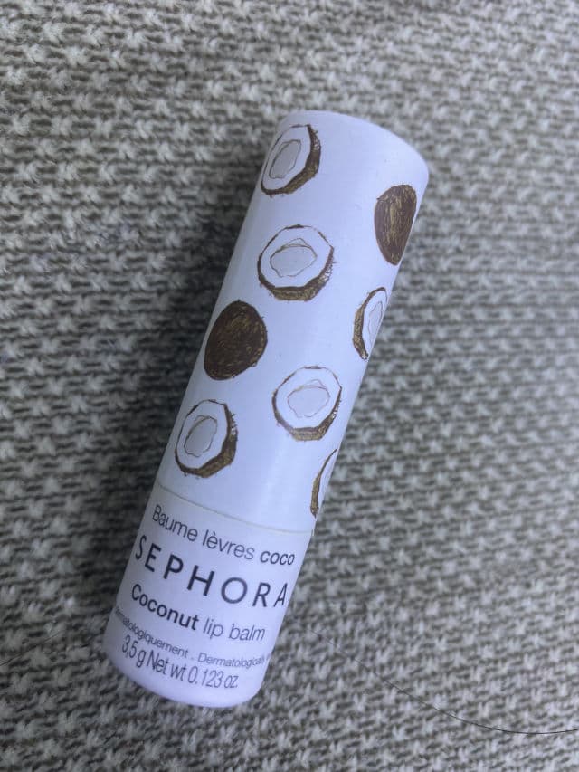 Sephora Collection Coconut Lip Balm review photo by Oshway