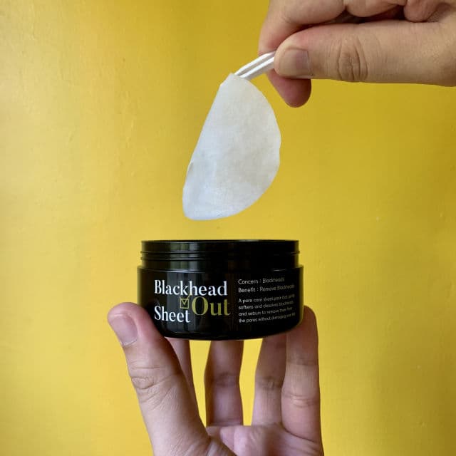 TIAM Blackhead Out Sheet review photo by thetroubledskin
