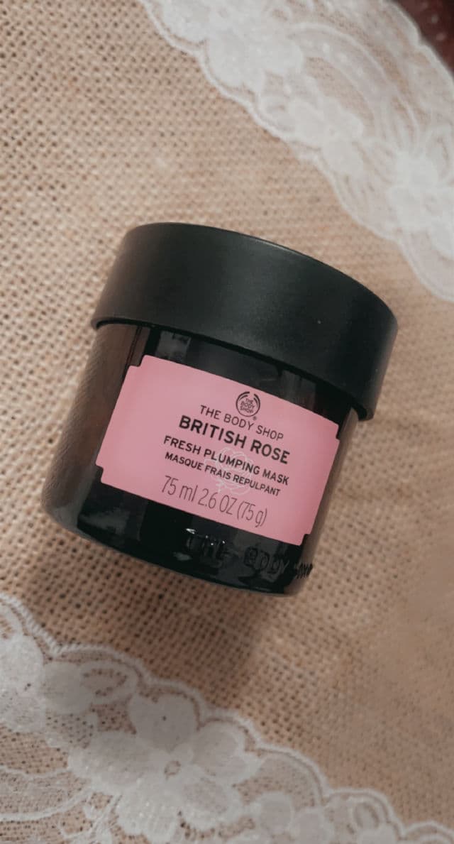 The Body Shop British Rose Fresh Plumping Mask review photo by Myhollygrails