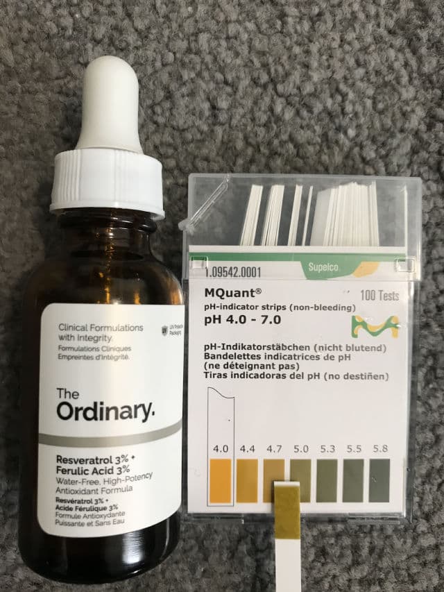 The Ordinary Resveratrol 3% + Ferulic Acid 3% review photo by Ruthieandskincare