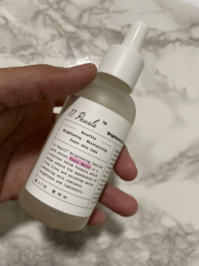 11 Pearls Brightening Vaccine review photo by Ruthieandskincare
