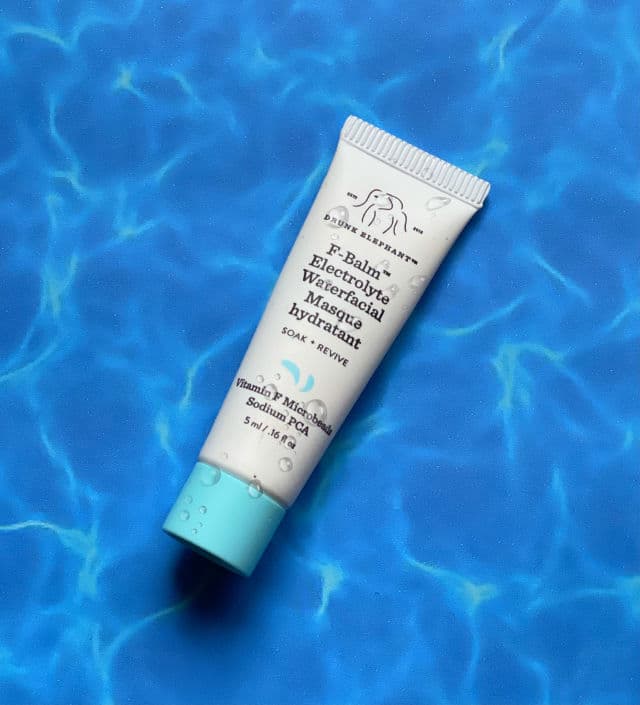 Drunk Elephant F-Balm Electrolyte Waterfacial Mask review photo by ttbg