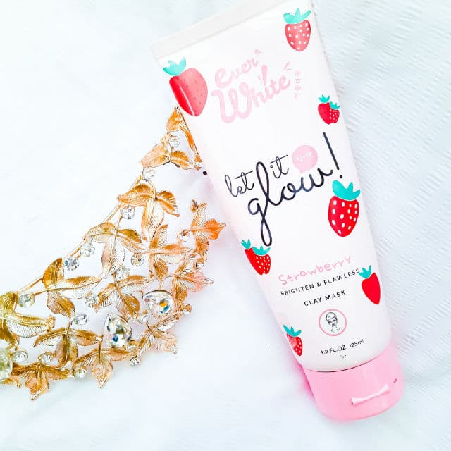 Everwhite Let It Glow Clay Mask Strawberry review photo by umslimoon