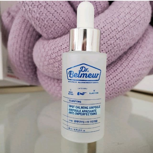 THE FACE SHOP Dr.Belmeur Clarifying Spot Calming Ampoule (22ml) review photo by undividedhonesty