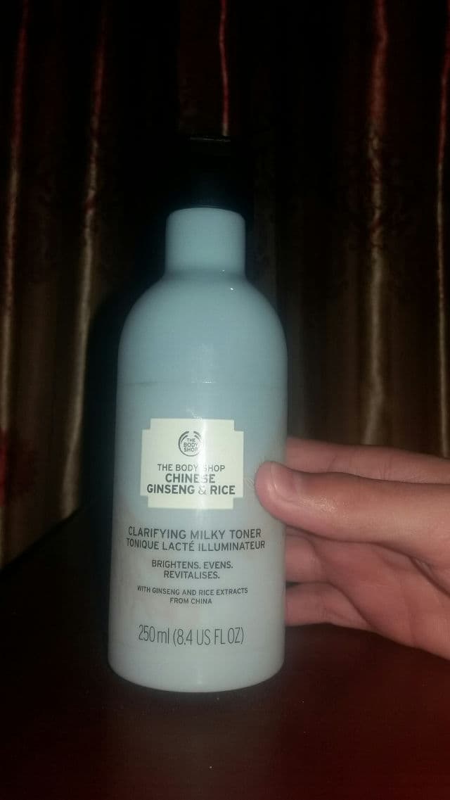 The Body Shop Chinese Ginseng & Rice Clarifying Milky Toner review photo by unnide